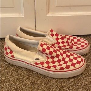 Checkered Slip Ons